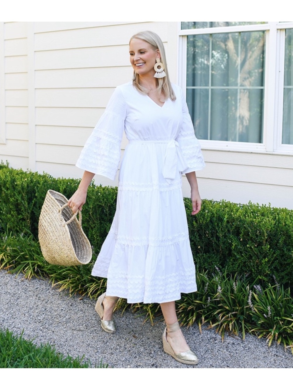 Lisa Marie Fernandez x Target Maxi Midi Dress - Picture 4 of 13
